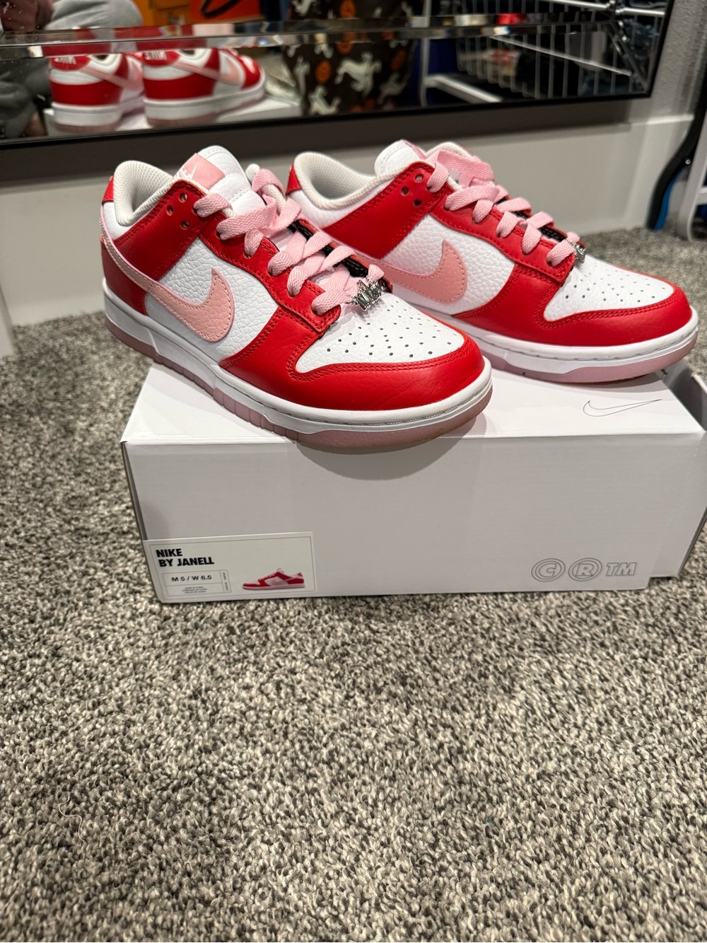 Customized Valentines Day Dunks